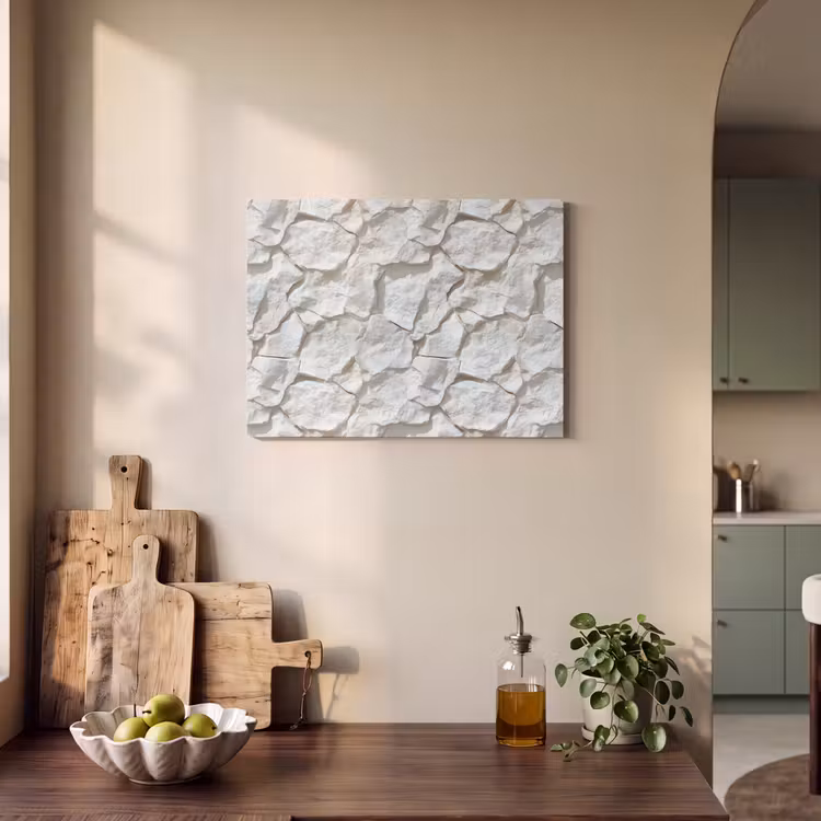 Tableau acoustique - Structure - Rock - Blanc — 3