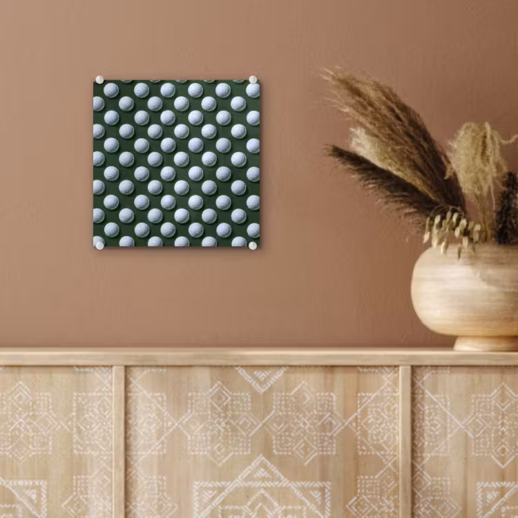 Tableau en verre - Balles - Golf - Vertes — 6