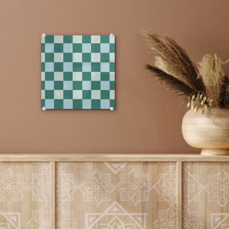 Tableau en verre - Échecs - Classique - Vert — 6