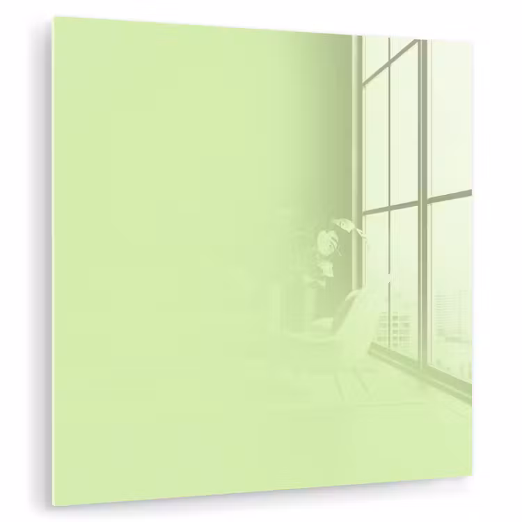 Tableau en verre - Clair - Citron vert - Vert — 1
