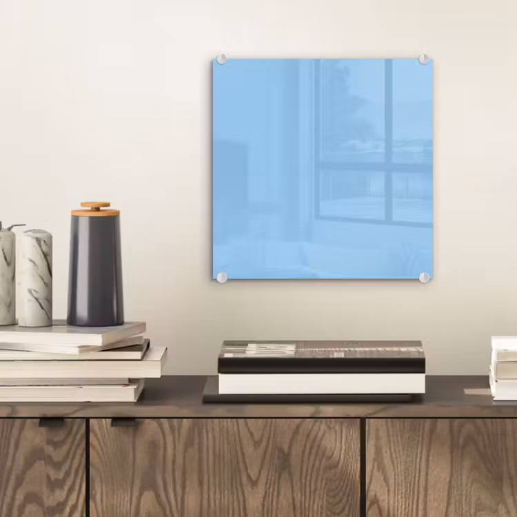 Tableau en verre - Bébé - Bleu - Bleu — 2