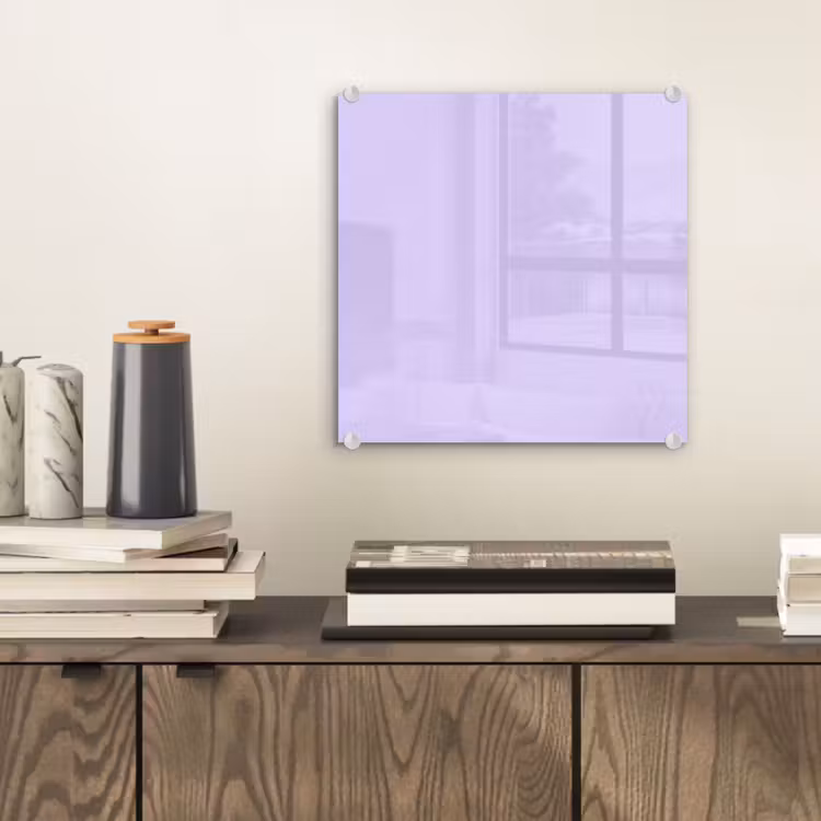 Tableau en verre - Clair - Orchidée - Violet — 2