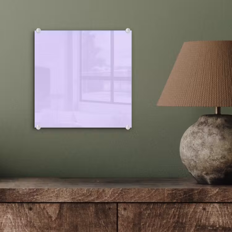 Tableau en verre - Clair - Orchidée - Violet — 4