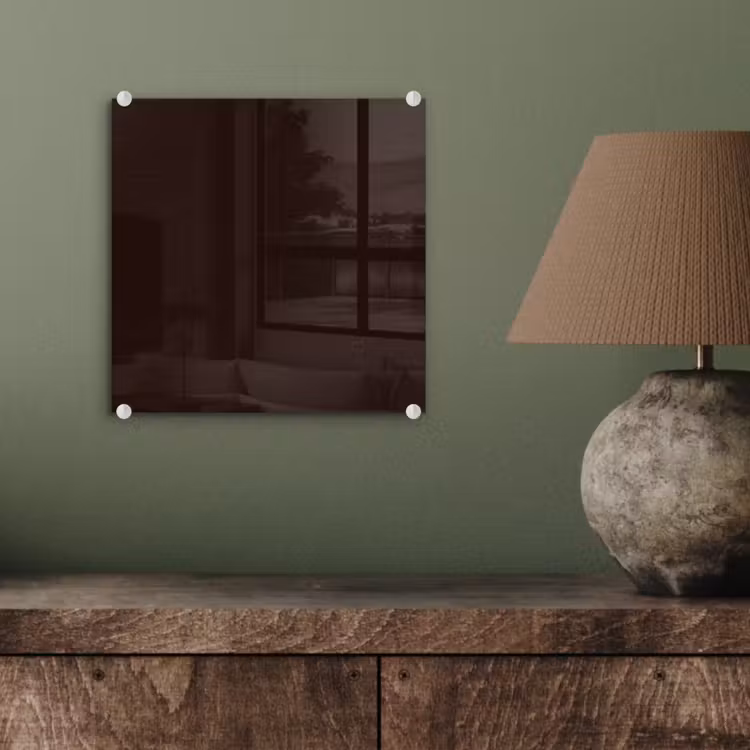 Tableau en verre - Deep - Obsidienne - Marron — 4