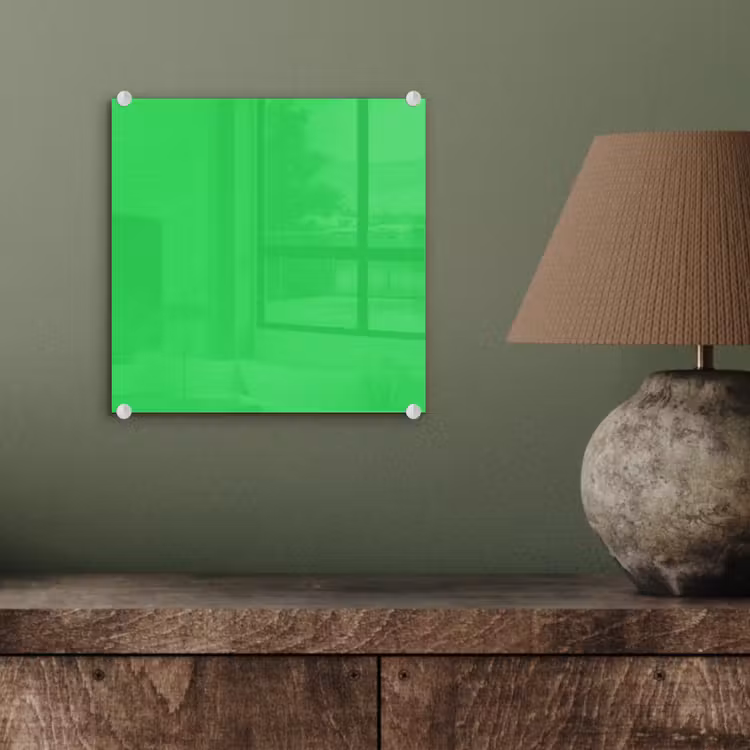 Tableau en verre - Menthe - Vert - Vert — 4