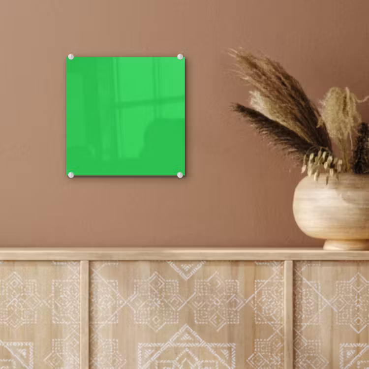 Tableau en verre - Menthe - Vert - Vert — 6