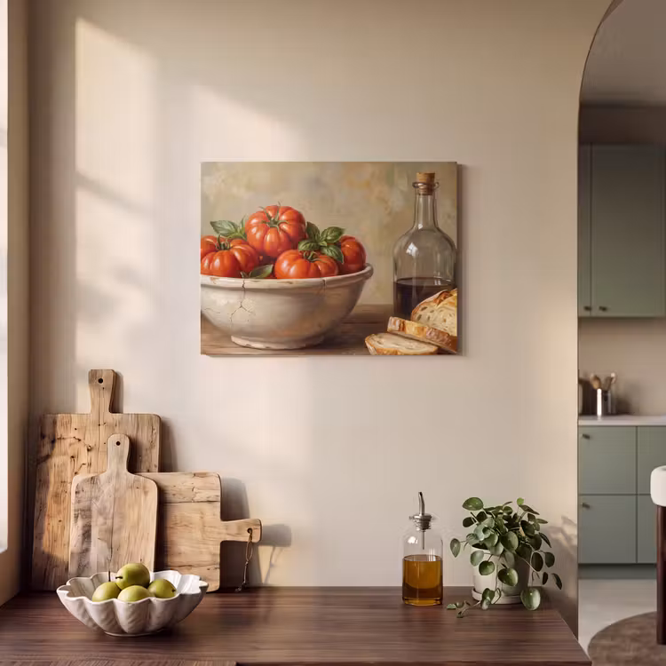 Tableau acoustique - Tomates - Salade - Repas — 3