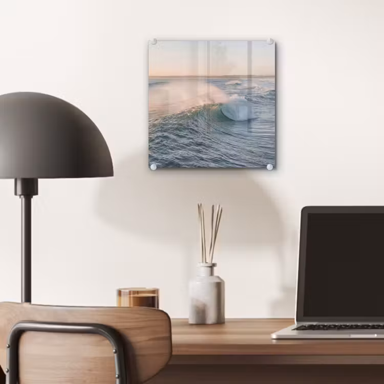 Tableau en verre - Vague - Mer - Eau — 7