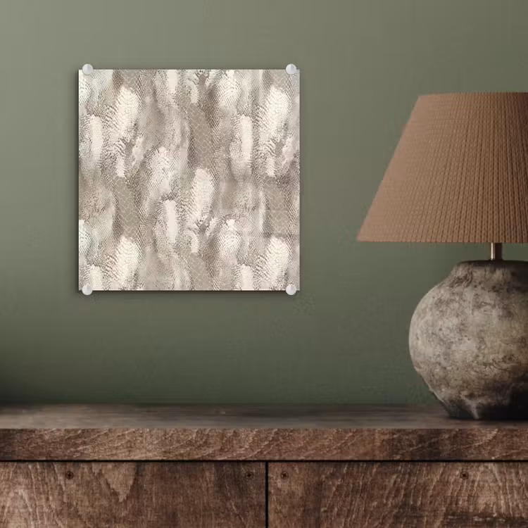 Tableau en verre - Serpent - Texture - Sable — 4