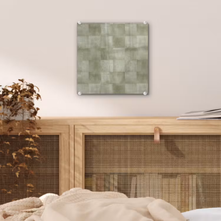 Tableau en verre - Plats - Rustique - Vert — 5