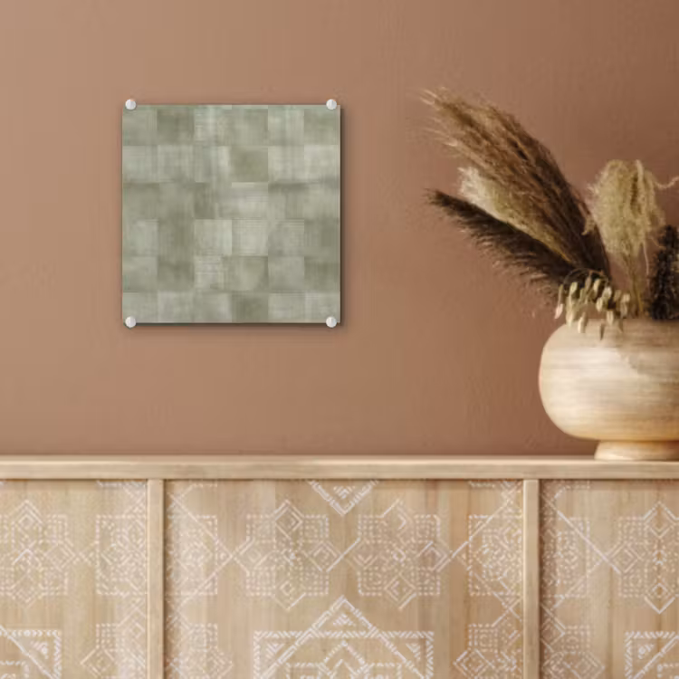 Tableau en verre - Plats - Rustique - Vert — 6