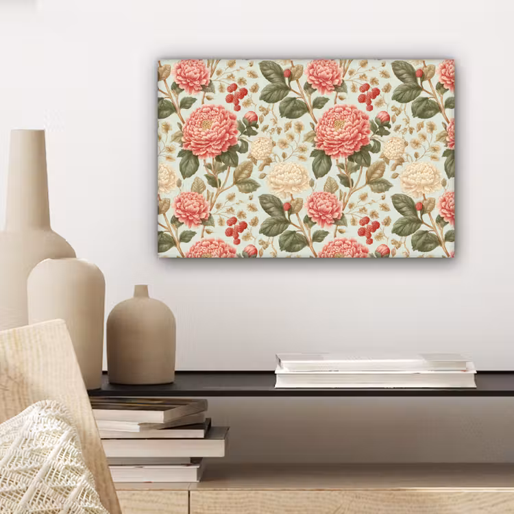 Tableau sur toile - Classique - Botanique - Multicolore — 4
