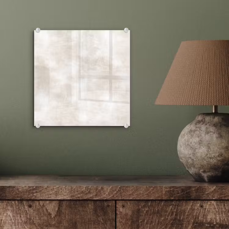 Tableau en verre - Subtil - Texture - Beige — 4
