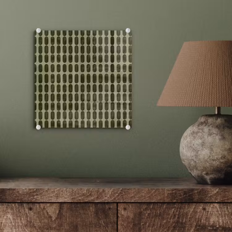 Tableau en verre - Rhythmic - Impact - Vert — 4