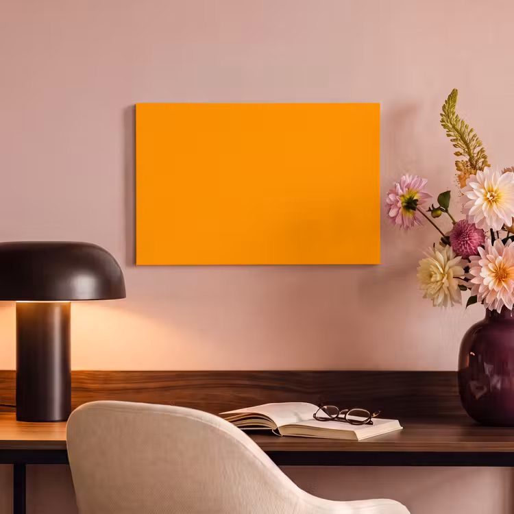 Tableau sur toile - Chaud - Ocre - Orange — 3