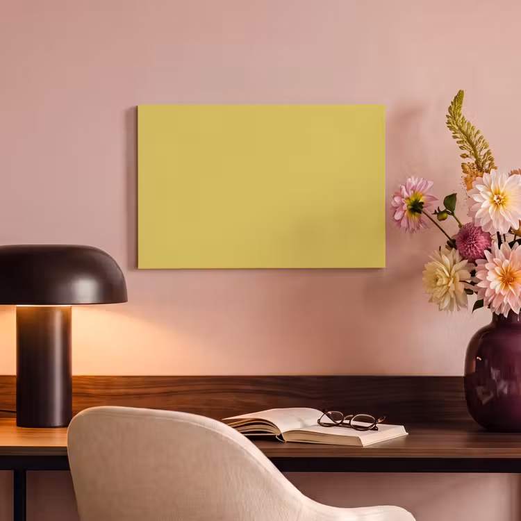Tableau sur toile - Doré - Ocre - Jaune — 3