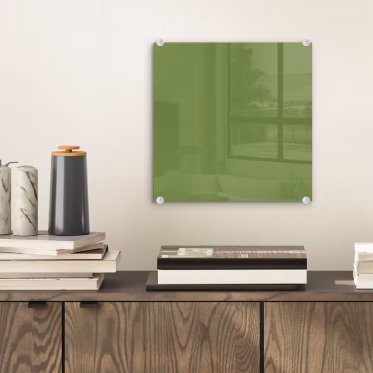 Tableau en verre - Moss - Green - Vert — 2