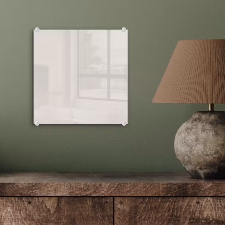 Tableau en verre - Silent - Grès - Gris — 4