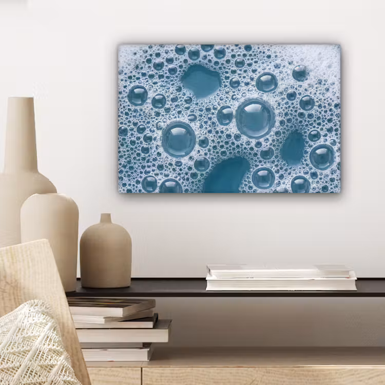 Tableau sur toile - Mousse - Eau - Texture — 4