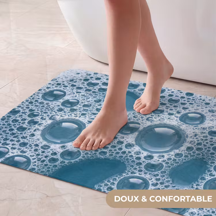 Tapis de bain- Mousse - Eau - Texture — 5