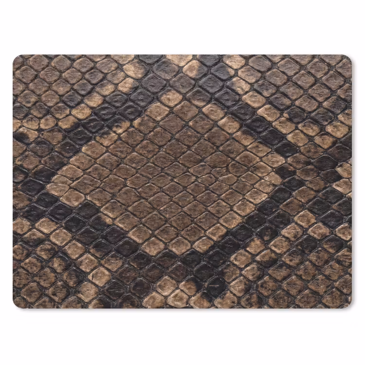 Tapis de souris- Python - Écailles - Bronze — 1