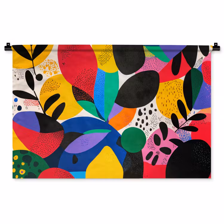 Tenture murale - Formes - Points - Coloré — 1