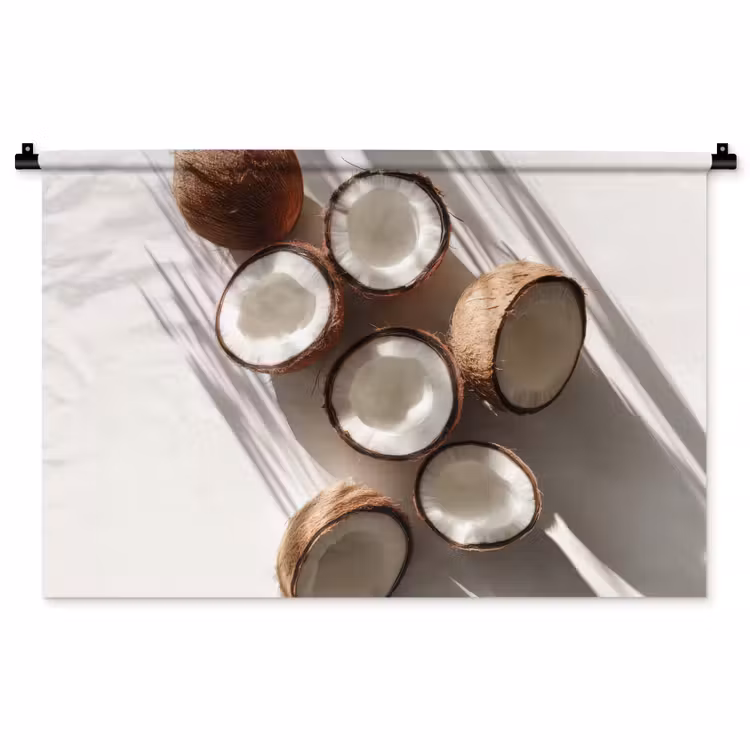 Tenture murale - Coconuts - Brown - Shade — 1