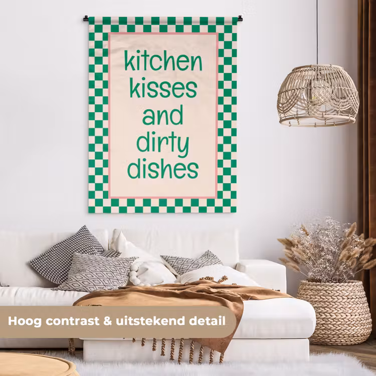 Tenture murale - Devis - Vert - Bloqué - Cuisine — 5