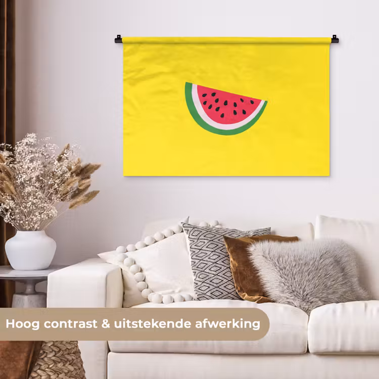 Tenture murale - Fruit - Pastèque - Jaune — 5