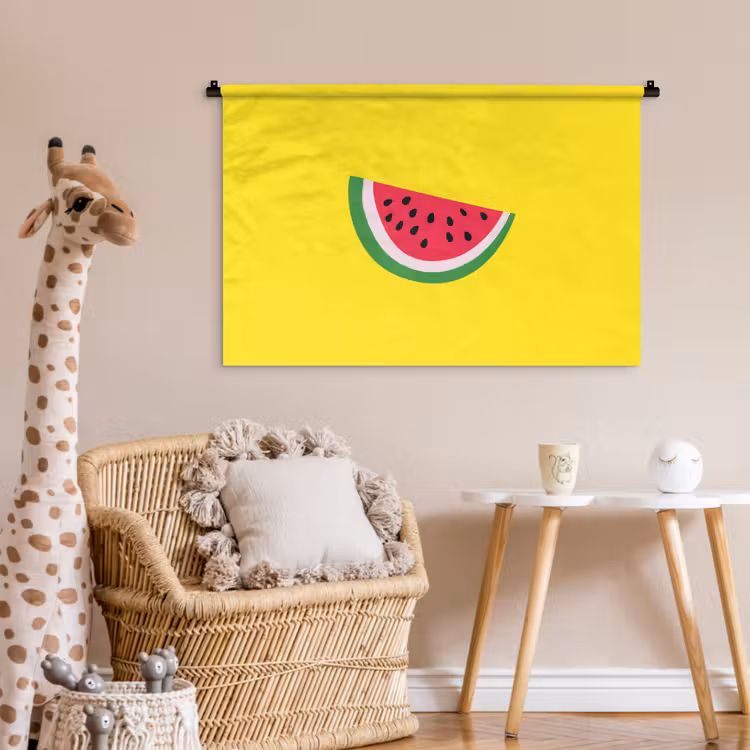 Tenture murale - Fruit - Pastèque - Jaune — 6