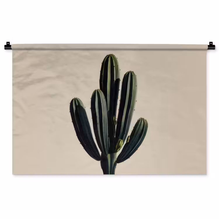 Tenture murale - Cactus - Subtil - Vert — 1