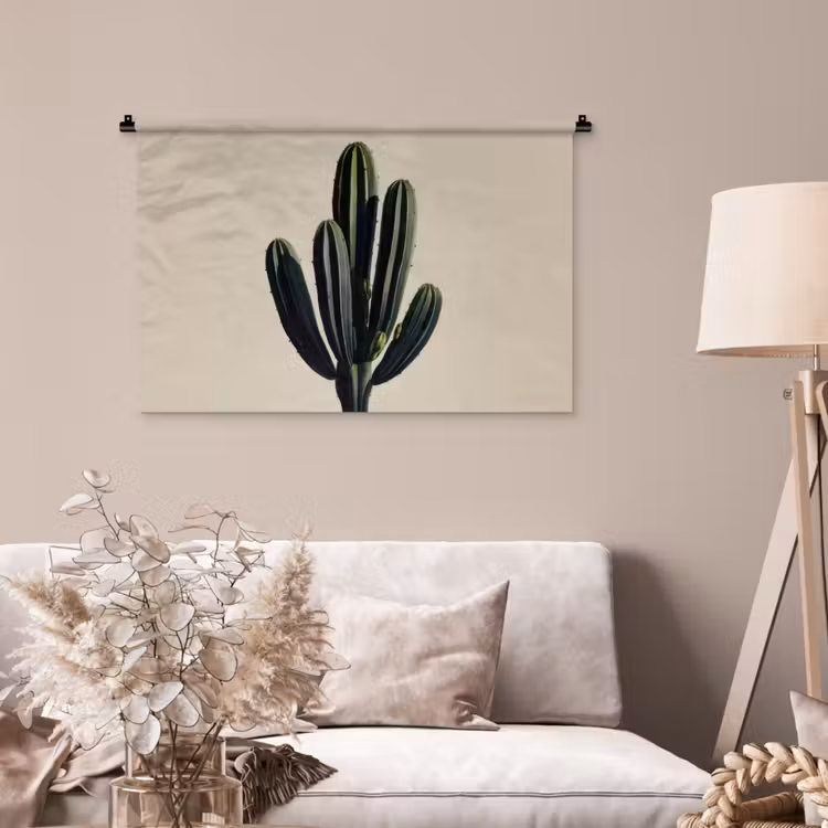 Tenture murale - Cactus - Subtil - Vert — 2