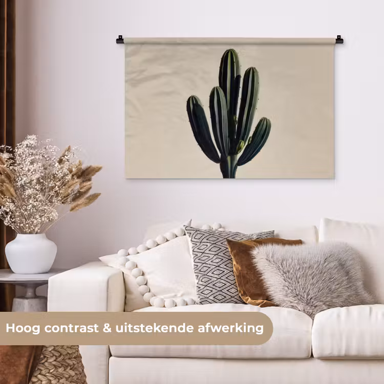 Tenture murale - Cactus - Subtil - Vert — 5