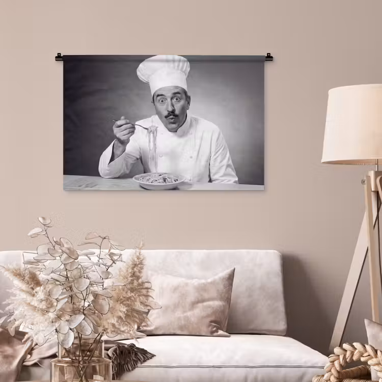 Tenture murale - Chef - Spaghetti - Pasta — 2