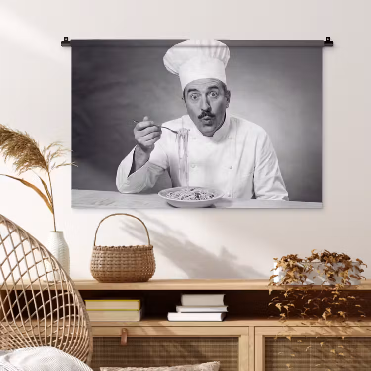 Tenture murale - Chef - Spaghetti - Pasta — 4