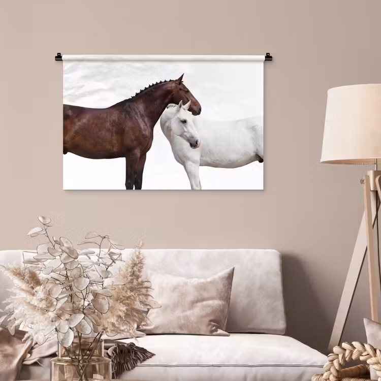 Tenture murale - Cheval - Moderne - Equilibre — 2