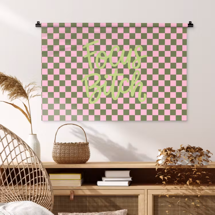 Tenture murale - Focus - Boîtes - Rose — 4