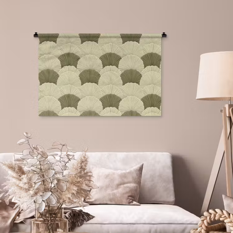 Tenture murale - Feuilles - Texture - Vert — 2