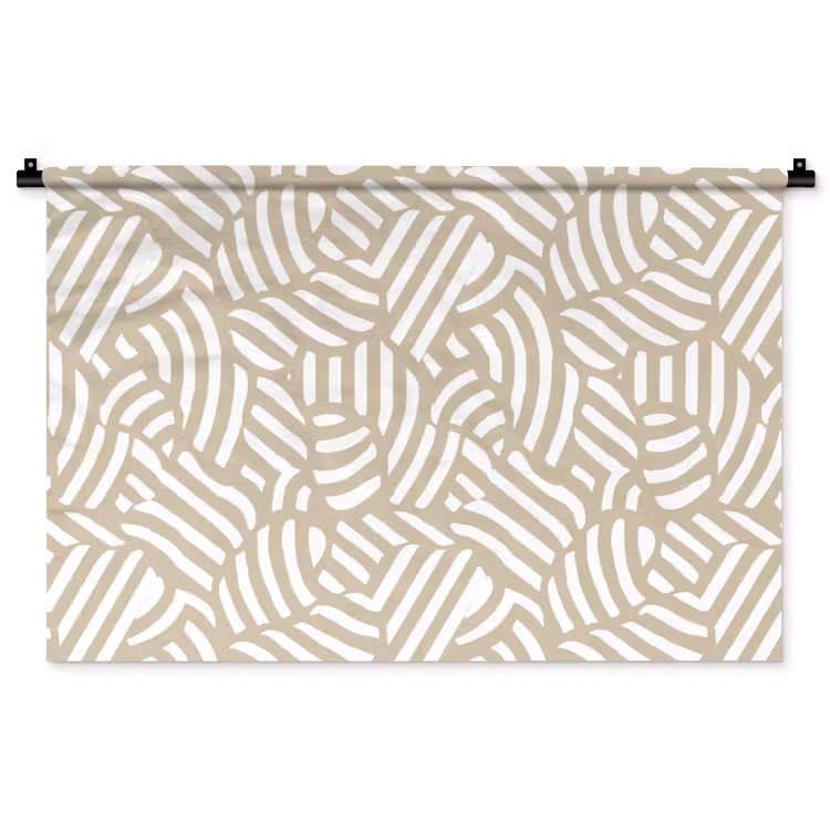 Tenture murale - Abstrait - Moderne - Beige — 1