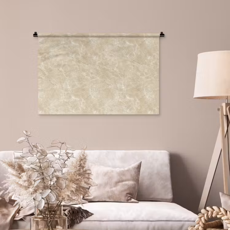 Tenture murale - Beige clair - Marbre - Veines de diffusion — 2