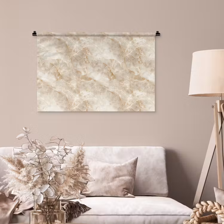 Tenture murale - Beige clair - Onyx - Subtil — 2