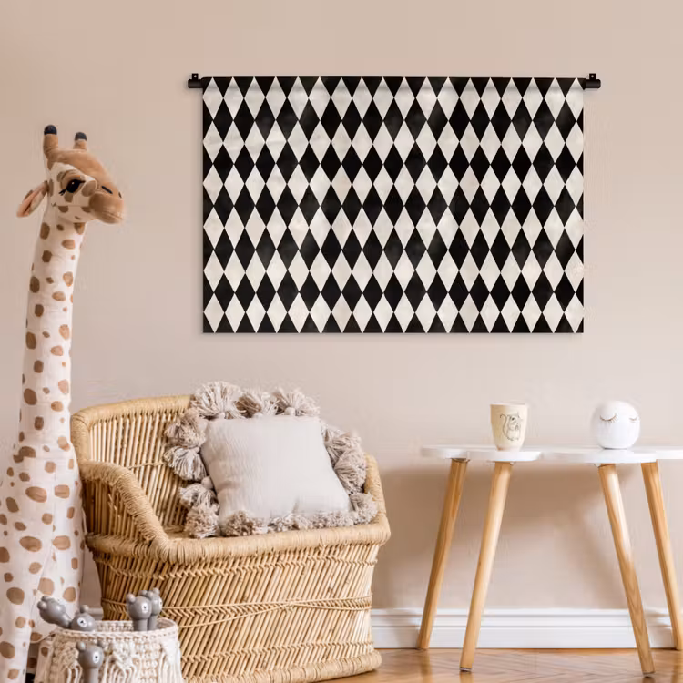 Tenture murale - Classique - Motif - Noir — 6