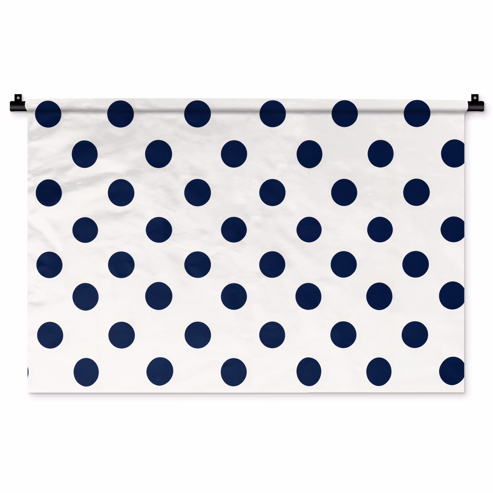 Tenture murale - Classique - Points - Bleu — 1
