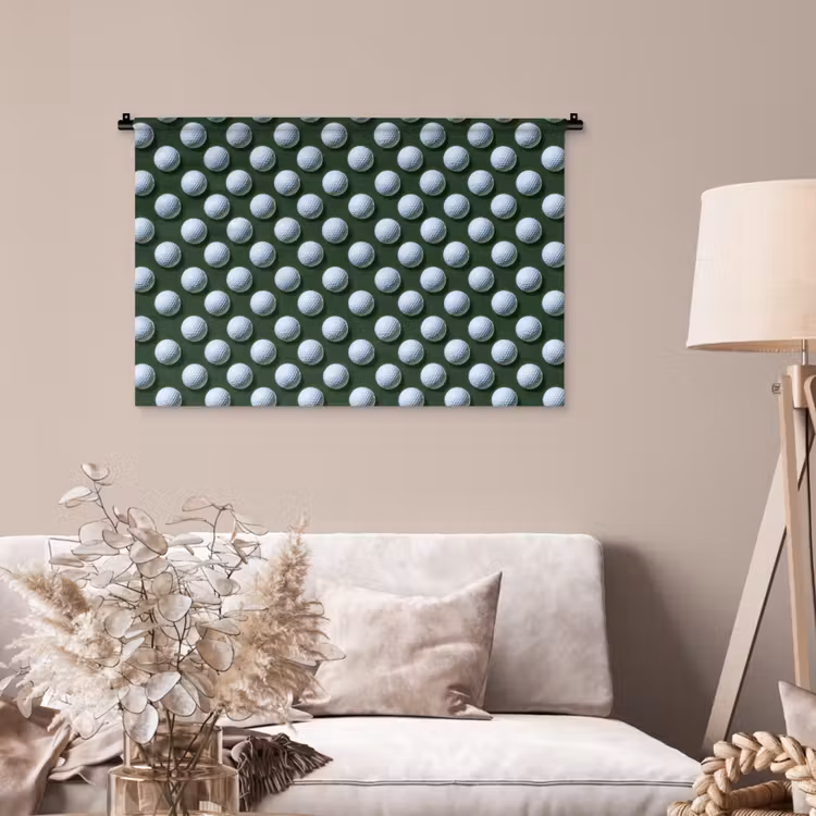 Tenture murale - Balles - Golf - Vertes — 2