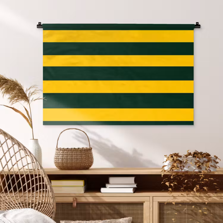 Tenture murale - Classique - Rayures - Vert — 4