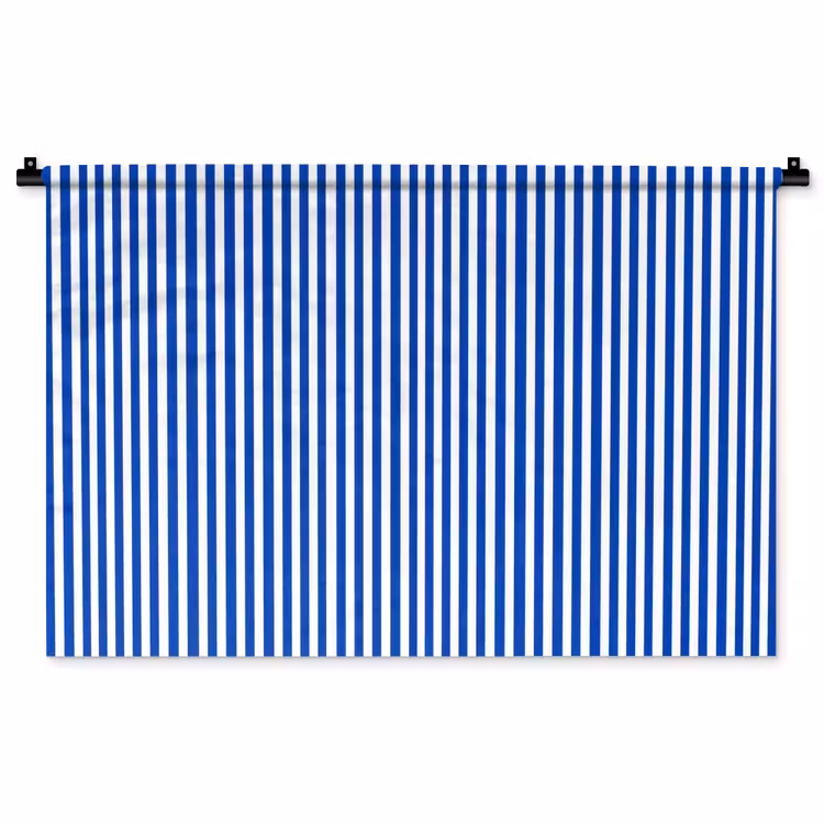 Tenture murale - Classique - Rayures - Bleu — 1