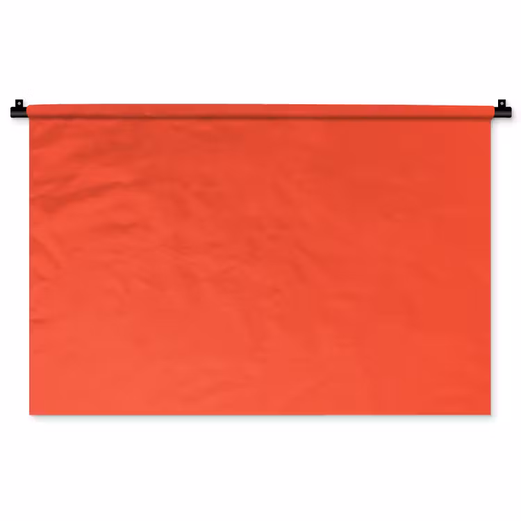Tenture murale - Brûlé - Corail - Orange — 1