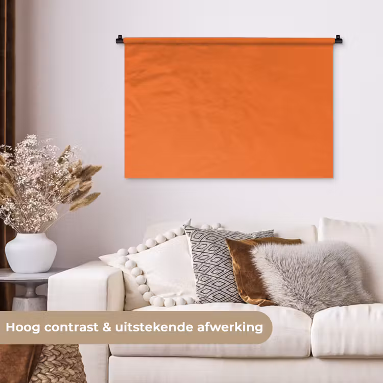 Tenture murale - Brûlé - Sienne - Orange — 5
