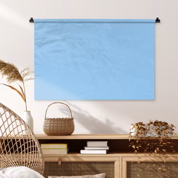 Tenture murale - Bébé - Bleu - Bleu — 4