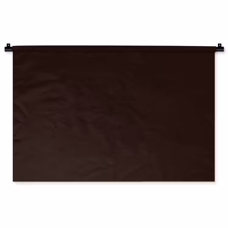 Tenture murale - Deep - Obsidienne - Marron — 1